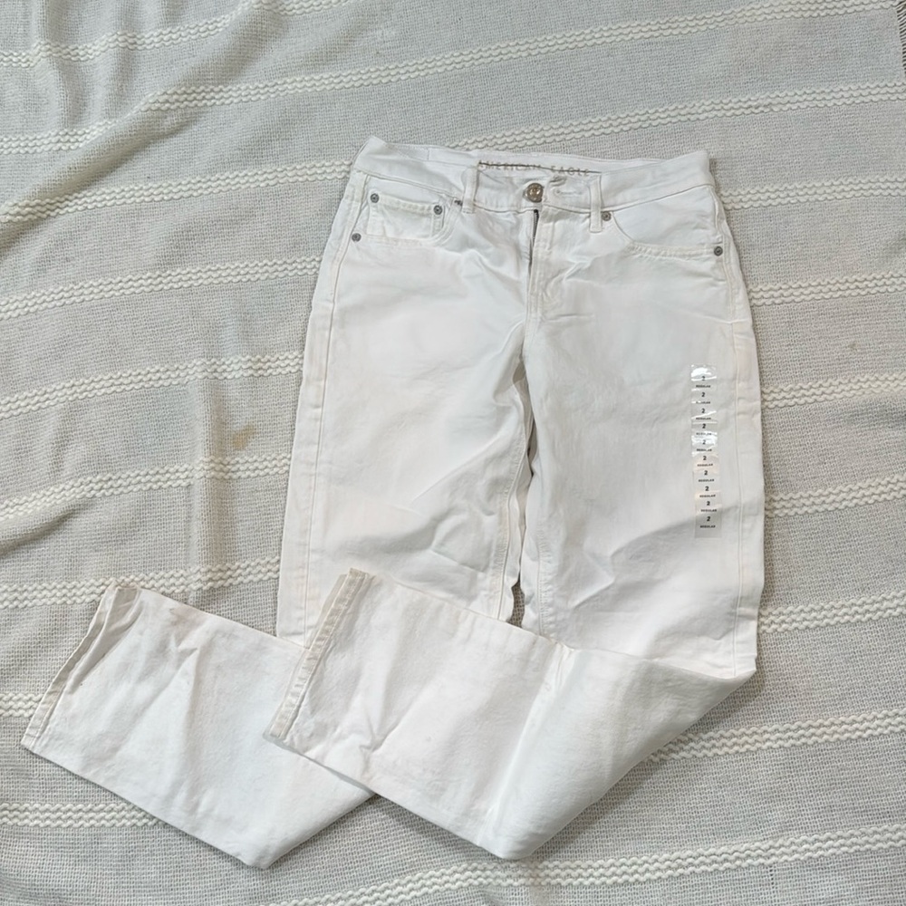 American eagle white pants
